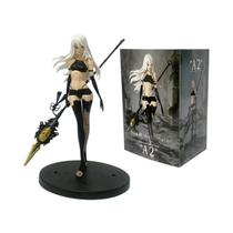 Figura De Ação De 18cm Do Anime Nier Automata Yorha Tipo A2 Com Espada Em Pé, Modelo De PVC, Figura De Ação De 18cm Do Anime Nier Automata Yorha Tipo A2 Com Espada Em Pé, Modelo De PVC,