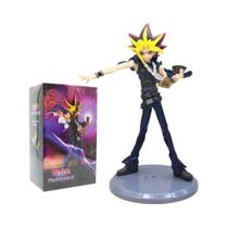 Figura De Ação De 21CM Do Anime Yu-Gi-Oh Duel Links Yami Yugi Menina Mágica Negra Mana PV Modelo