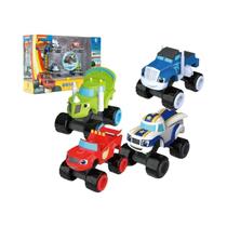 Figura De Ação De Anime Para Crianças Blaze Monster Machines Brinquedo De Carro Robô Deformado De Figura De Ação De Anime Para Crianças Blaze Monster Machines Brinquedo De Carro Robô Deformado De
