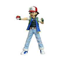 Figura De Ação De Anime Pokemon Ash Ketchum 13cm Modelo De PVC Brinquedo Para Presentes Infantis