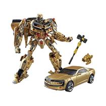 Figura De Ação De Brinquedo De Caminhão Robô Alloy Optimus Prime Bumblebee Megatron 30CM Preto E