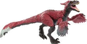 Figura de ação de dinossauro Mattel Pyroraptor 21 cm com 14 articulações