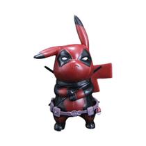 Figura De Ação Deadpool Anime Mini Boneco Decoração De Interior De Carro Pingente Brinquedo Infantil