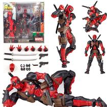 Figura de ação Deadpool, material de PVC de 16 cm de altura com caixa