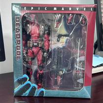 Figura De Ação Deadpool Yamaguchi Revoltech EPIC Ultimate X-Men Super Hero Modelo Colecionável