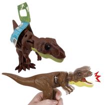 Figura de Ação Dinossauro Marrom Beast Alive Ferozaurus