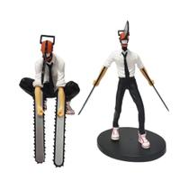 Figura De Ação Do Anime Chainsaw Man Denji Power Em PVC 14/17cm Modelo Adulto Brinquedo