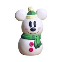Figura De Ação Do Mickey Mouse E Boneco De Neve Da Disney De 9cm, Mini Brinquedo Para Crianças,
