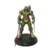 Figura De Ação Doom Slayer 21.5cm Em PVC Decorações Para Quarto De Jogos Anime Modelo Adulto