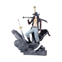 Figura De Ação Dracule Mihawk Do Anime One Piece Modelo Figma Estátua Decoração De Mesa