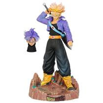 Figura de ação Dragons Ball Z Trunks Estátua de PVC Saiyan de 23 cm Figura de ação Dragons Ball Z Trunks Estátua de PVC Saiyan de 23 cm