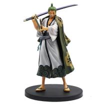 Figura De Ação Em PVC De 10cm Do Luffy E Roronoa Zoro De One Piece, Com Três Espadas, Sa-Maximum,