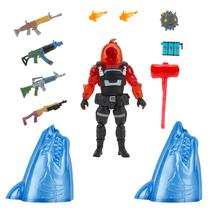 Figura de ação FORTNITE Solo Mode Sludge com conjunto de atualização Shark