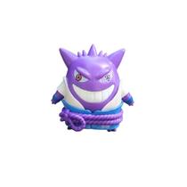 Figura de ação Gengar modelo de PVC de 8 cm com corda Figura de ação Gengar modelo de PVC de 8 cm com corda