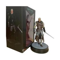 Figura De Ação Geralt De Rivia the Witcher 3 Wild Hunt Lobo Modelo De PVC Brinquedo Ornamento Para