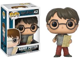 Figura De Ação Harry Potter De Funko Pop! Harry com Mapa do Maroto 42 Original