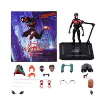 Figura de Ação Homem-Aranha Miles Morales Sentinel - Brinquedo Colecionável