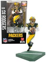 Figura de Ação Imports Dragon Aaron Rodgers NFL 15 cm Série 3