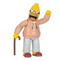 Figura de ação JAKKS Pacific Grampa Simpson 13 cm com bengala
