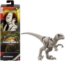 Figura de Ação - Jurassic World - Atrociraptor - Cinza - 30cm - Mattel