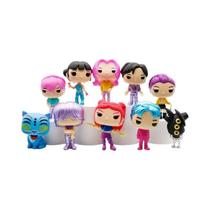 Figura De Ação Kawaii Tiger Rumi Mira Zoey Kpop Demon Hunters Em PVC, Modelo De Decoração De Mesa, Figura De Ação Kawaii Tiger Rumi Mira Zoey Kpop Demon Hunters Em PVC, Modelo De Decoração De Mesa,