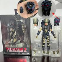 Figura De Ação LED Predator Alien Hunter NECA Lost Predator VS Alien Edition Modelo Colecionável