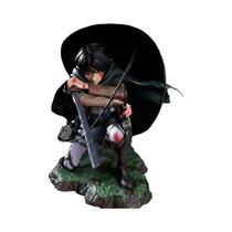 Figura De Ação Levi Attack on Titan Modelo De Batalha De Alta Qualidade Brinquedo Colecionável De