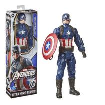 Figura de ação Marvel Capitão América Avengers F1342 de Hasbro Titan Hero Series