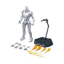 Figura De Ação Marvel Iron Man MK1 Em Material ABS Escala 12 Presente De Aniversário Para Meninos