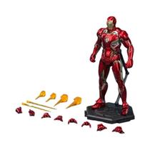 Figura De Ação Marvel Iron Spider Homem De Ferro Escala 12 Brinquedo Colecionável Para Meninos Fãs