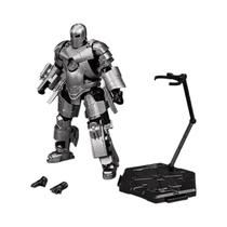 Figura De Ação Marvel IronMan MK3 De 15cm Para Meninos, Escala 1/12, Presente De Aniversário