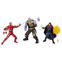 Figura de Ação Marvel Legends Ironman Thanos Dr. Strange