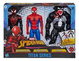 Figura de Ação Marvel Serie Titan HomemAranha Pack Trio Clássico Hasbro G3418 Figura de Ação Marvel Serie Titan HomemAranha Pack Trio Clássico Hasbro G3418