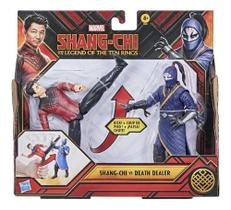 Figura De Ação Marvel Shang-chi Vs Death Dealer Hasbro F0940