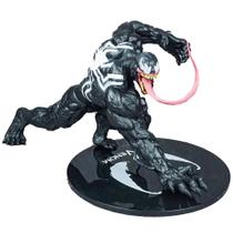 Figura de Ação Marvel Venom Spiderman 13cm - Brinquedo para Meninos - Decoração de Mesa