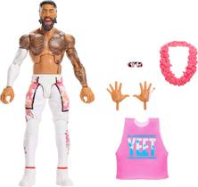 Figura de Ação Mattel WWE Jey USO 15 cm com 25 Pontos de Articulação