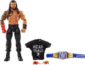 Figura de Ação Mattel WWE Roman Reigns Elite - 6 Polegadas