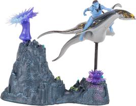 Figura de ação McFarlane Avatar The Way of Water Neteyam & Ilu Figura de ação McFarlane Avatar The Way of Water Neteyam & Ilu