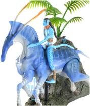 Figura de ação McFarlane Avatar World of Pandora Tsu'tey & Direhorse