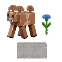 Figura de Ação Minecraft Mooshroom 8cm Figura de Ação Minecraft Mooshroom 8cm