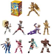 Figura de Ação Model Kit Blokees Saint Seiya Galaxy Version 01 The Legacy Of Sagitarius Sortido Cavaleiros Do Zodiaco