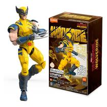 Figura de Ação Model Kit Blokees Wolverine Infinity Saga Champion Class 101 Peças - Deadpool e Wolverine Marvel Studios