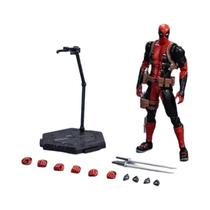 Figura De Ação Movível Deadpool De 15cm Marvel Anti-Heróis 112 Modelo De Brinquedo Montado Para Figura De Ação Movível Deadpool De 15cm Marvel Anti-Heróis 112 Modelo De Brinquedo Montado Para