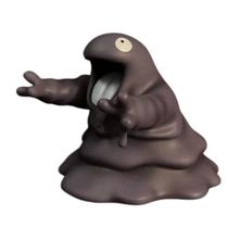 Figura de ação Muk, modelo de PVC de 9 cm, design fofo em forma de lodo Figura de ação Muk, modelo de PVC de 9 cm, design fofo em forma de lodo