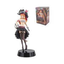 Figura De Ação Nami De 19CM Com Roupa Preta Do Filme ONE PIECE FILM RED, Modelo Colecionável Em PVC