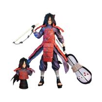 Figura de Ação Naruto Anime - Uchiha Madara & Senju Hashirama (27cm)