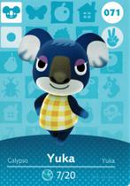 Figura de Ação Nintendo Amiibo - Cartão Yuka 071 Animal Crossing