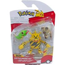 Figura de acao pack com 3 pokemon sunny