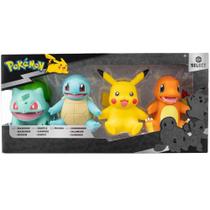 Figura de acao pack com 4 pokemon wave 1 sunny