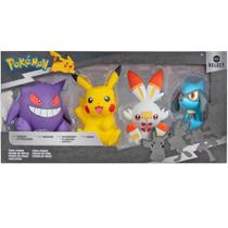 Figura de acao pack com 4 pokemon wave 2 sunny